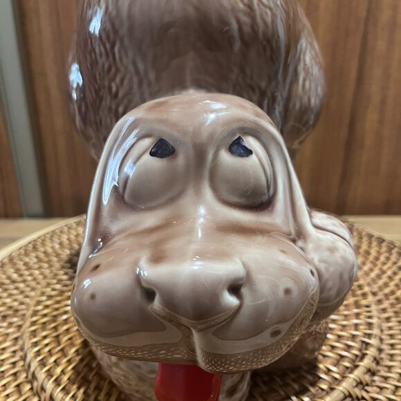 *Vintage McCoy Brown Hound Cookie Jar. Rare. - Picture 6 of 10